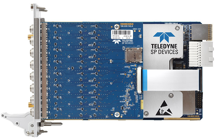 Teledyne SP Devices ADQ8-8C多通道，10位數(shù)字轉(zhuǎn)換器
